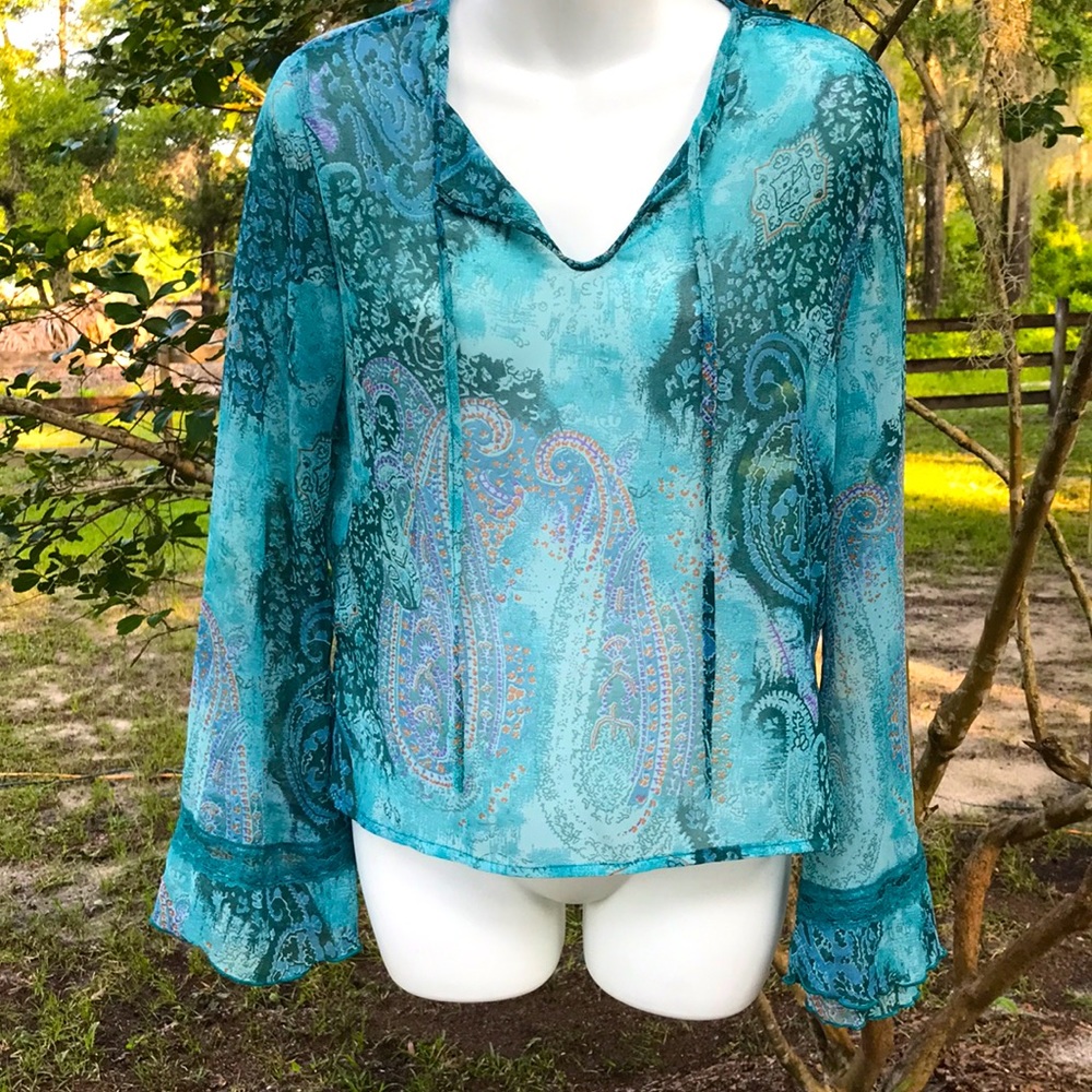 Light as a Spring Breeze Flowy Top